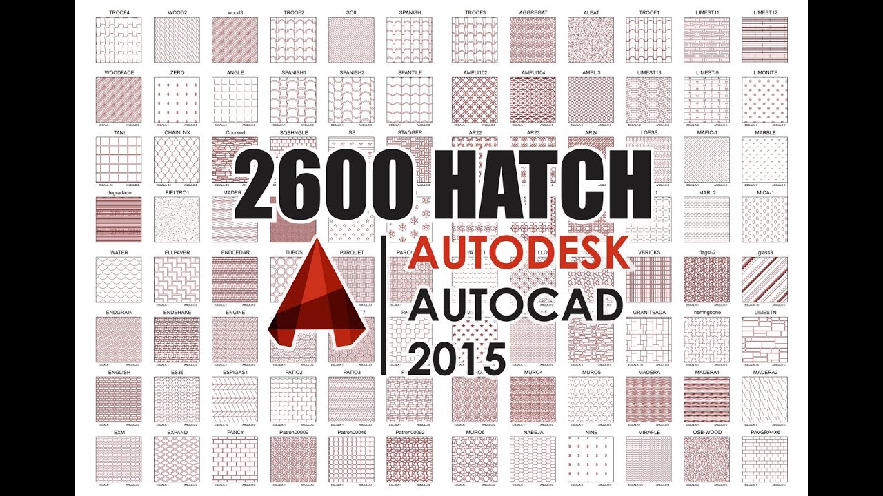 free autocad hatch patterns download